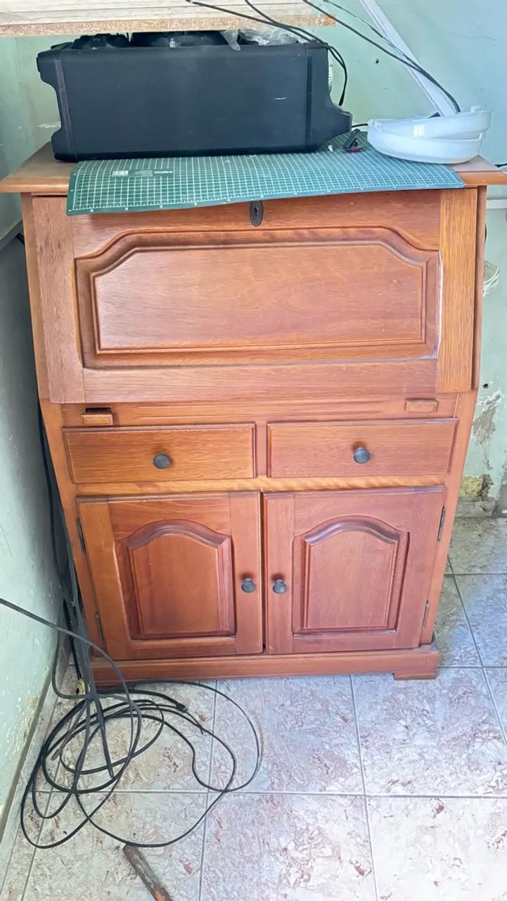 ESCRIVANINHA- MADEIRA MACIÇA  - Foto 5