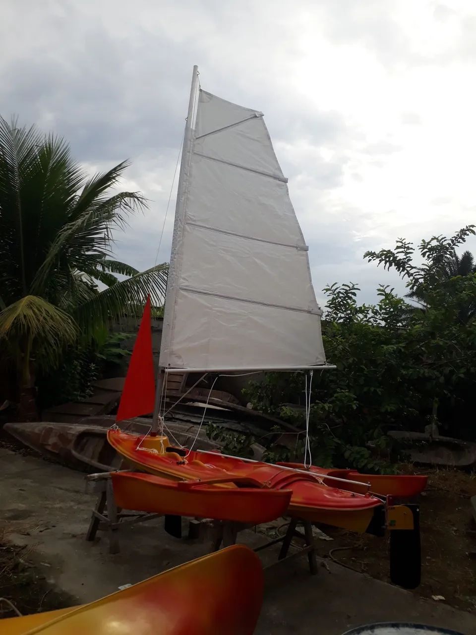 Caiaque a vela Trimaran  - Foto 2