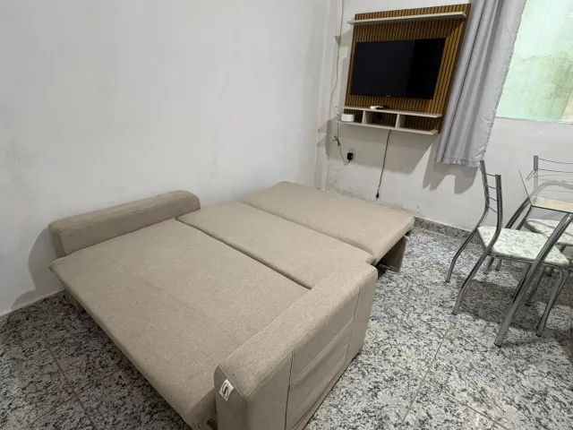 apartamento de 1 quarto, sala cozinha conjugada, bem confortável e funcional - Foto 3