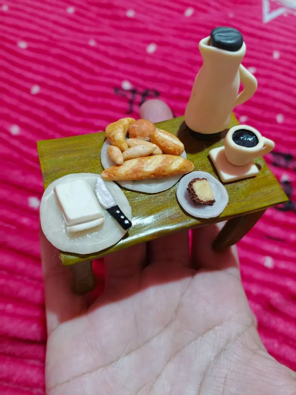 MESA DE CAFÉ DA TARDE P/ DECORAÇÃO BISCUIT 