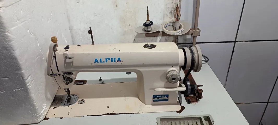 Maquina de costura industrial reta marca Alpha modelo LH8500 - Foto 5