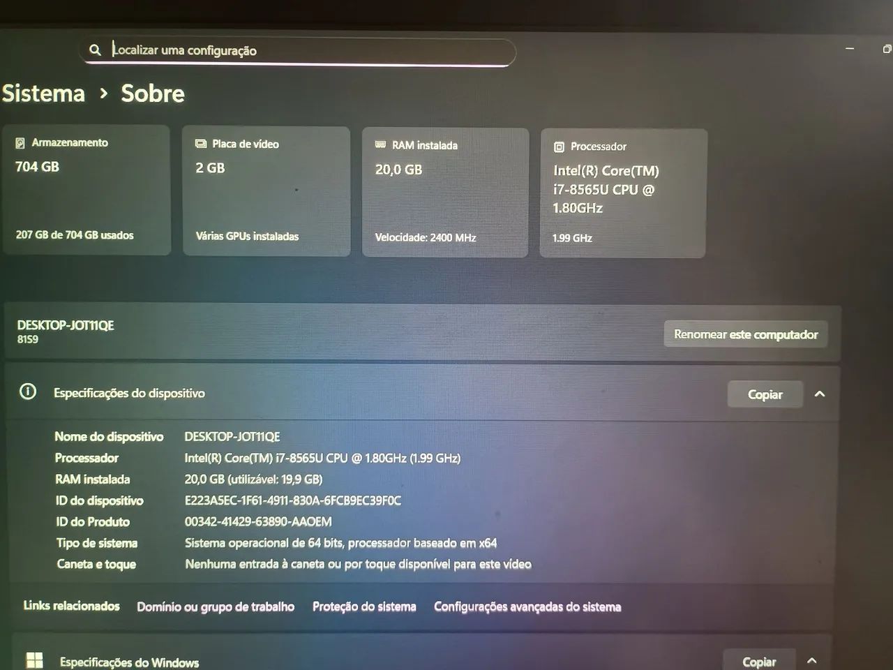 Notebook Gamer i7  - Foto 3