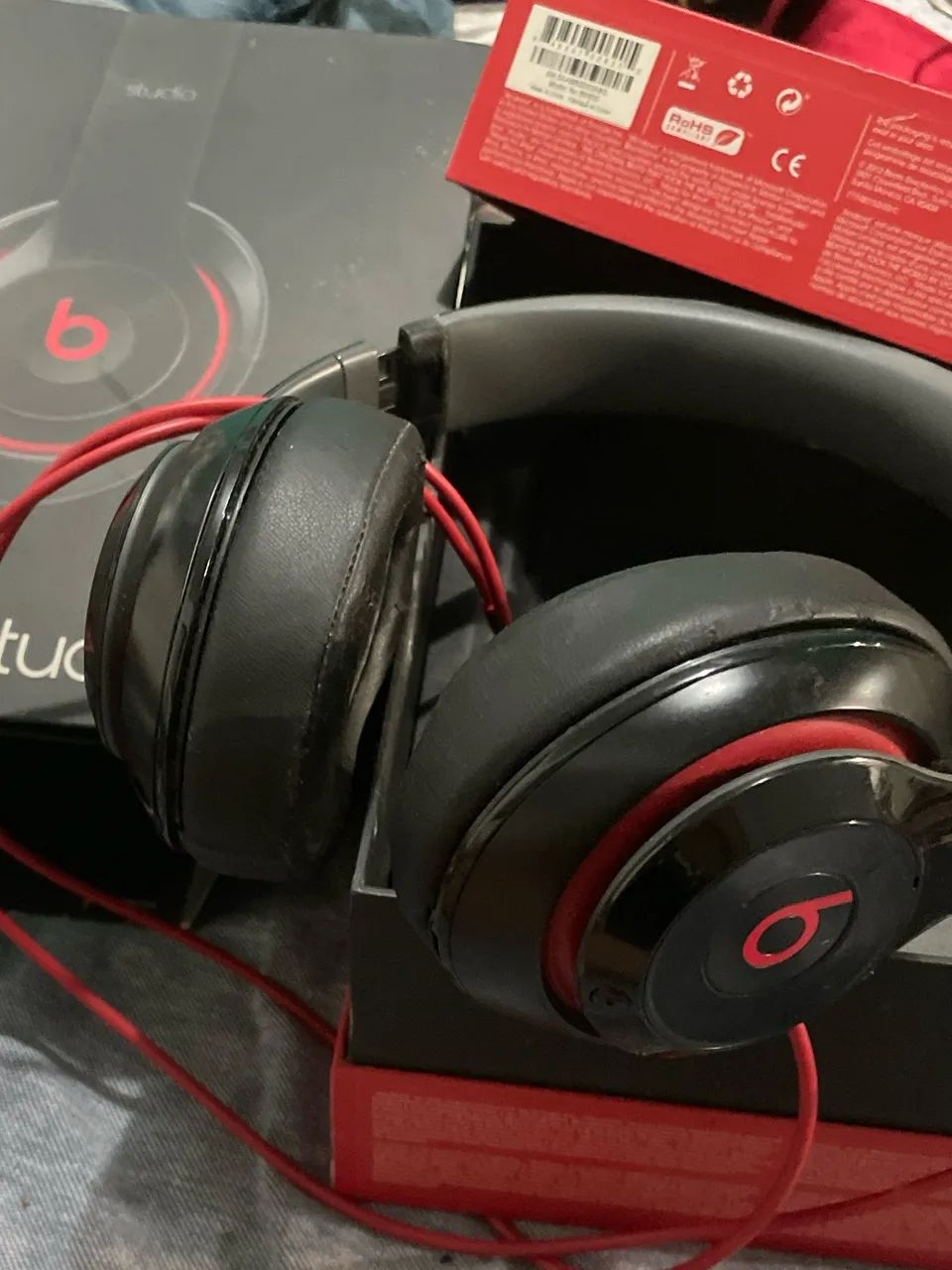 Headphone Beats Studio Original (Wired) - Completo na Caixa - Foto 2