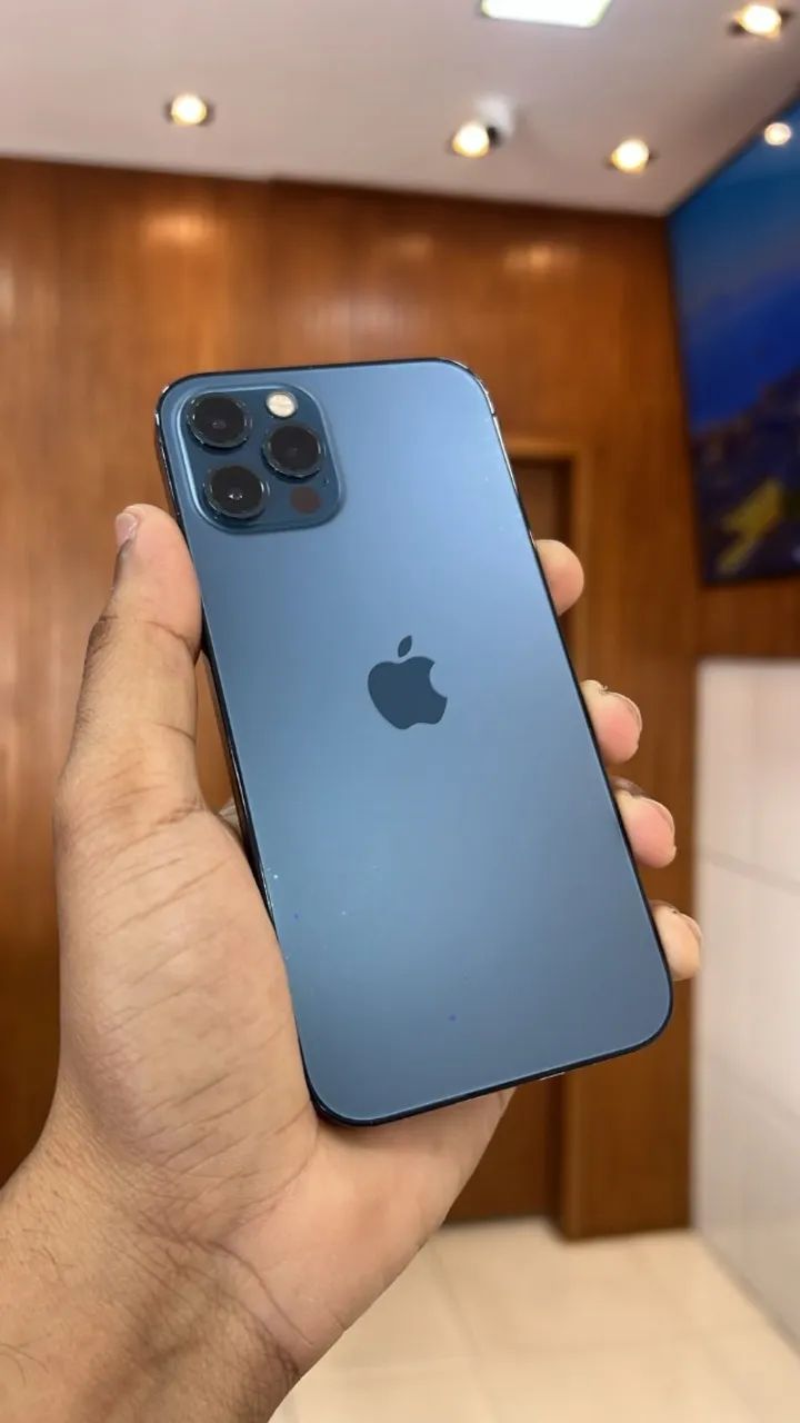 iPhone 12 Pro 128GB - Azul Pacifico - Foto 3