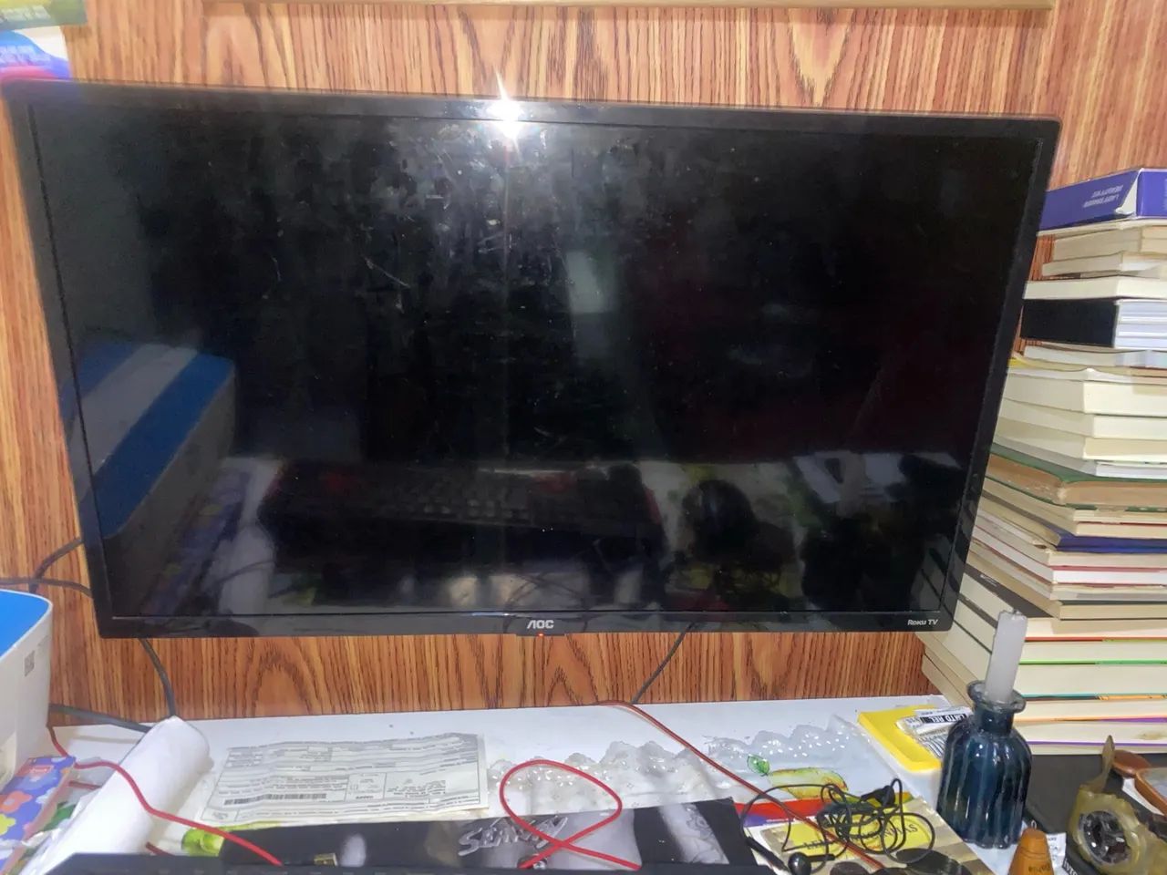 Smart TV AOC Roku TV 32 polegadas - Foto 3