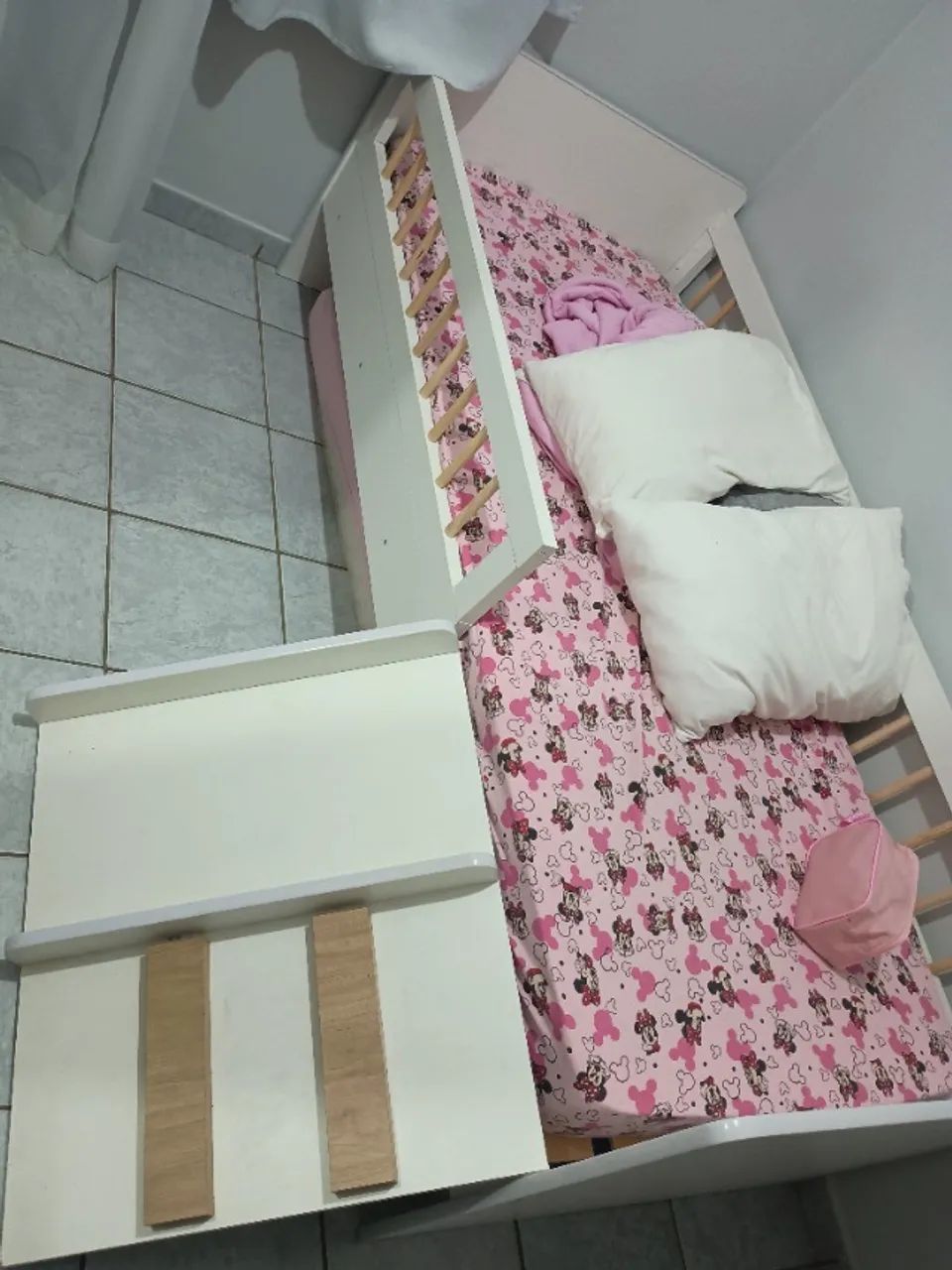 Cama infantil com escorregador - Foto 3