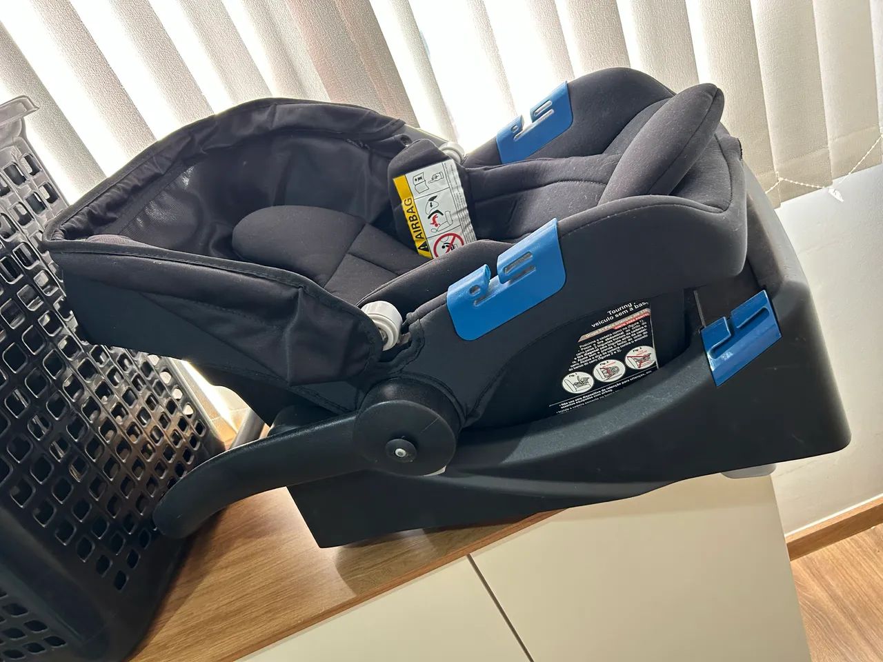 Cadeirinha para carro com suporte  - Foto 2