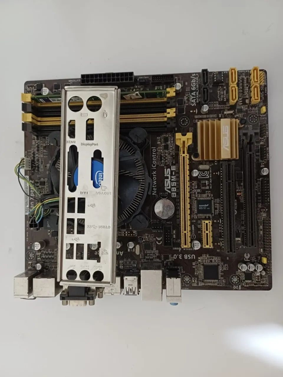 Placa-mãe Processador I5 4440 3.10 Ghz, e Cooler - Foto 3