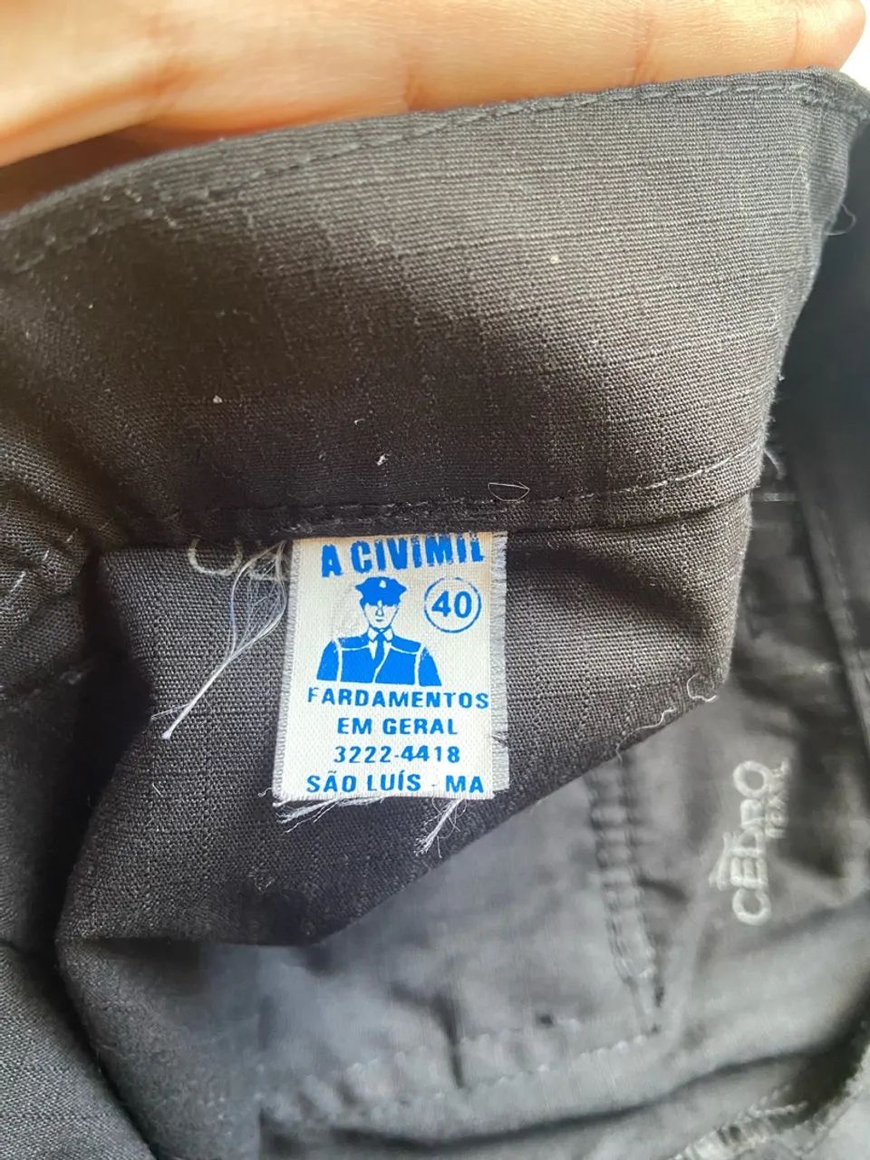 Calça tática preta 6 bolsos  - Foto 5