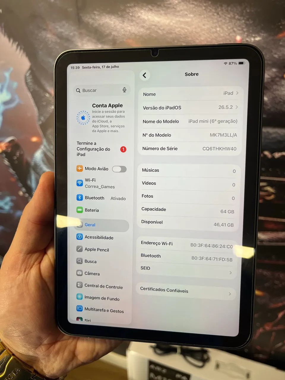 iPad mini 6 geração  - Foto 2