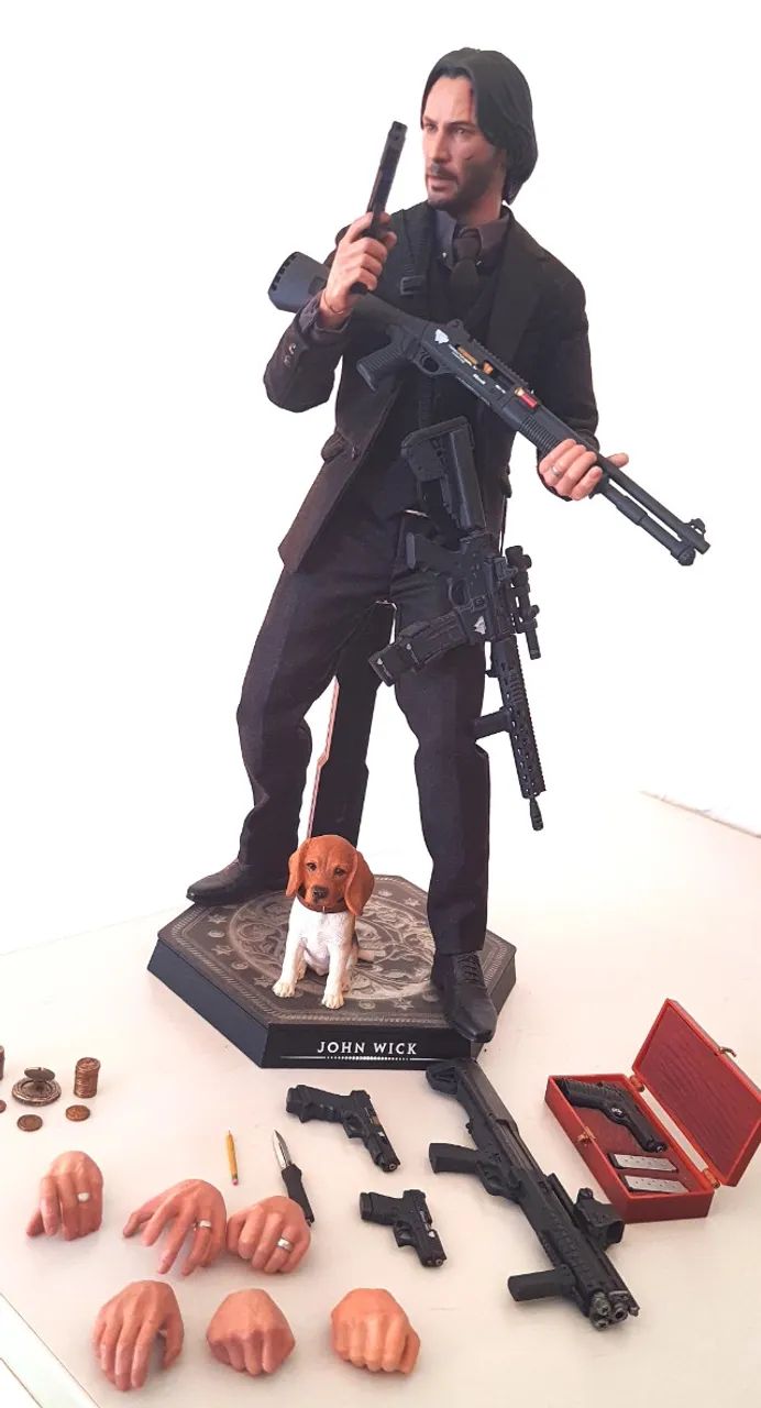 John Wick Hot Toys Chapter 2 Mms504 1/6 - Hobbies e coleções