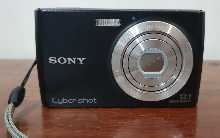 Camera Sony Cybershot Dsc W35 Digital Bom Estado Funcionando