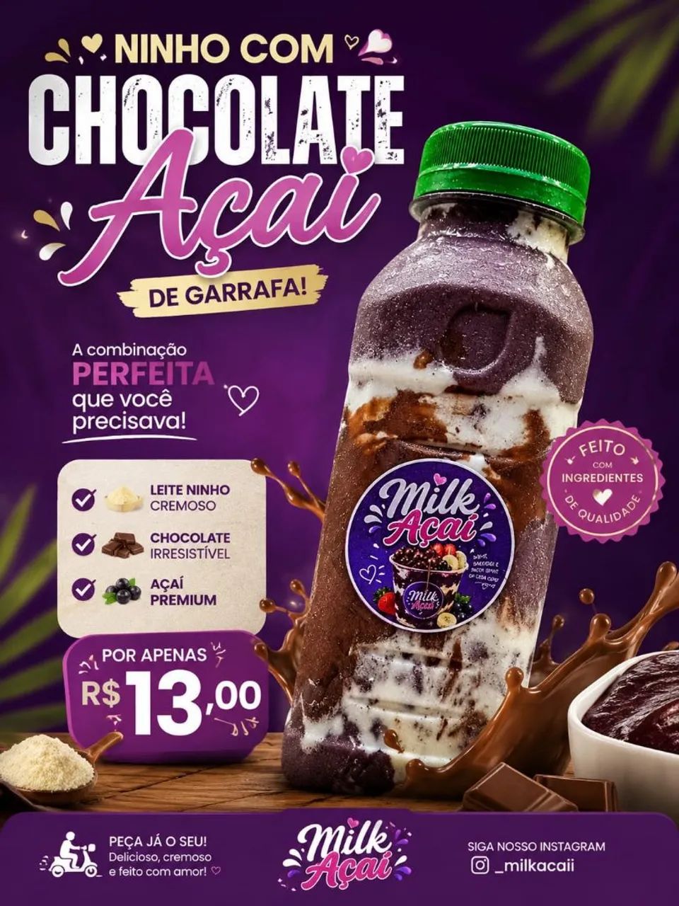 Açaí na garrafa  - Foto 2