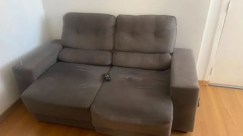 Sofá retrátil 2 lugares