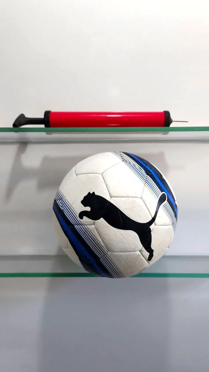Bola Puma (CAMPO) + Bomba de Encher (já com a válvula)