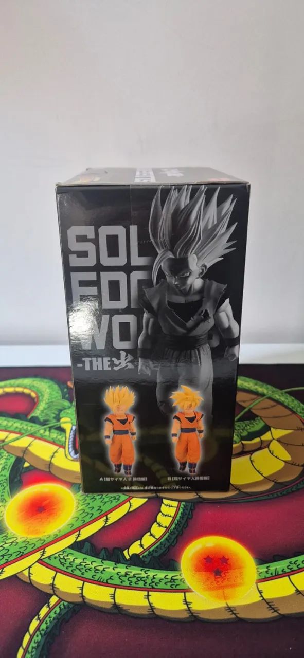 Action Figure Banpresto Dragon Ball Gohan Solid Edge Works - Foto 3