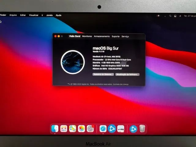 MacBook Air 11 2013 | Bateria Nova | Funcionando Perfeito - Foto 4