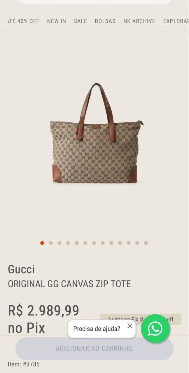 Bolsa Gucci GG - Foto 5