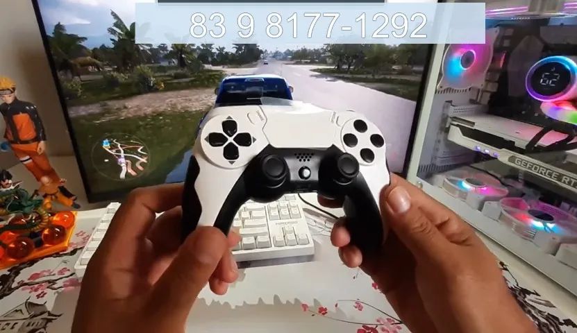 Controle PC, PS3, PS4, Smartphone - Foto 3