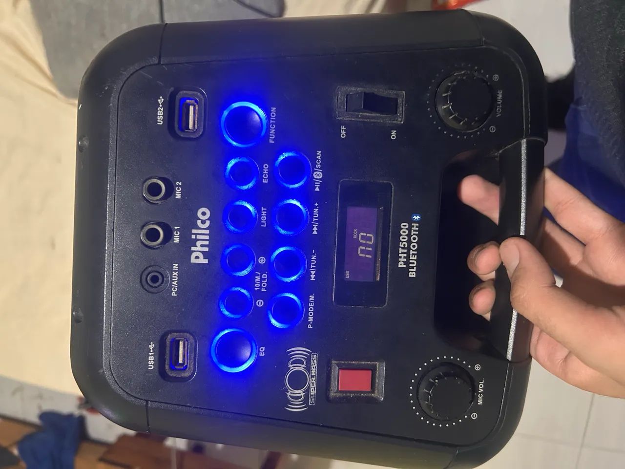 Caixa de Som Philco PHT5000 Bluetooth 150W - Foto 2