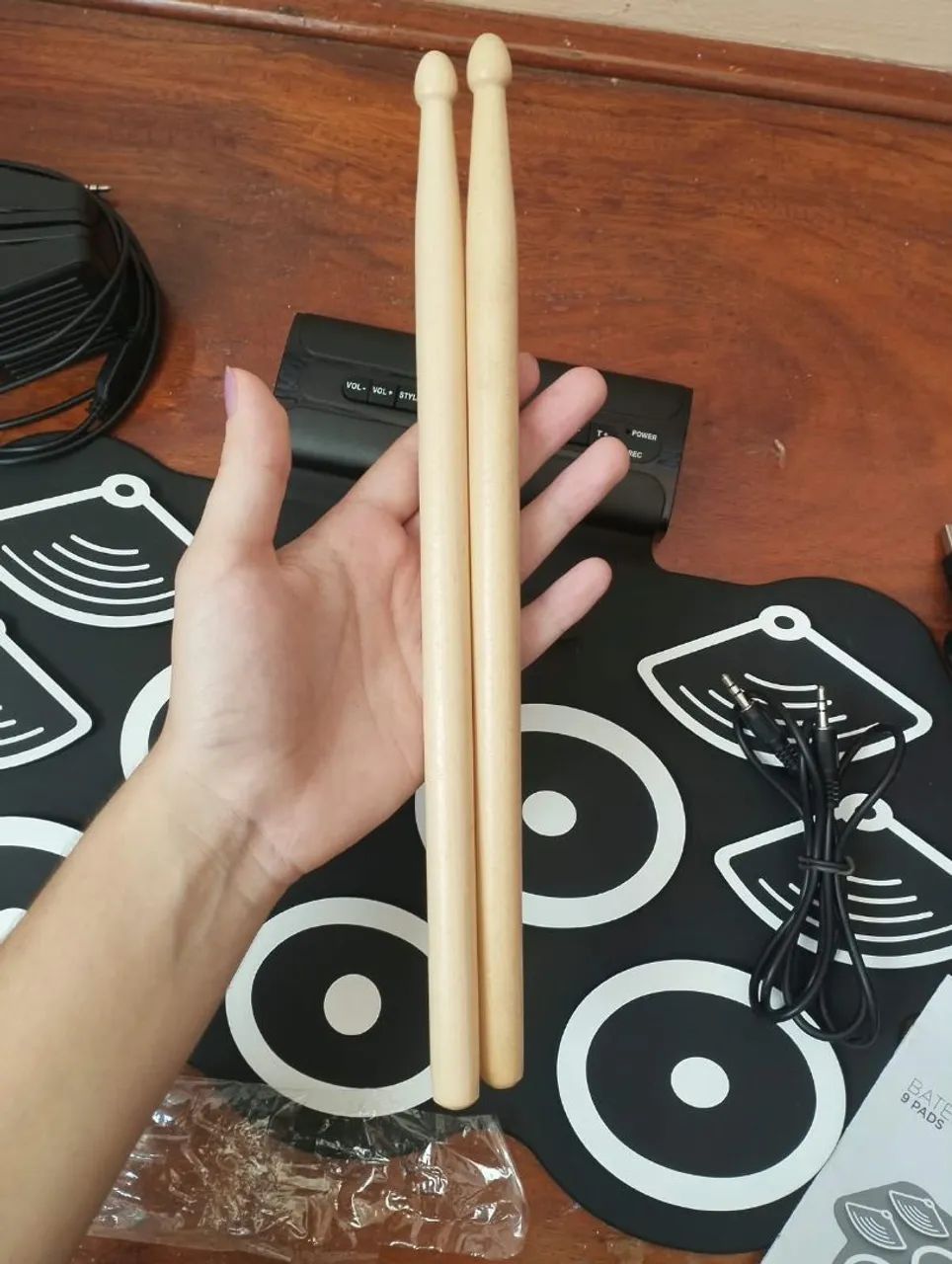 Bateria Eletrônica SPRING Portátil  - Foto 4