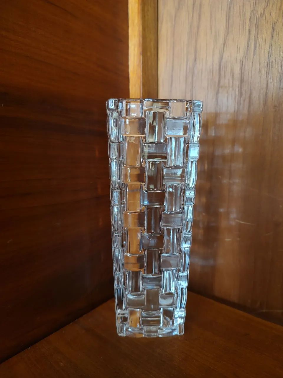 Vaso  de cristal quadrado  - Foto 4