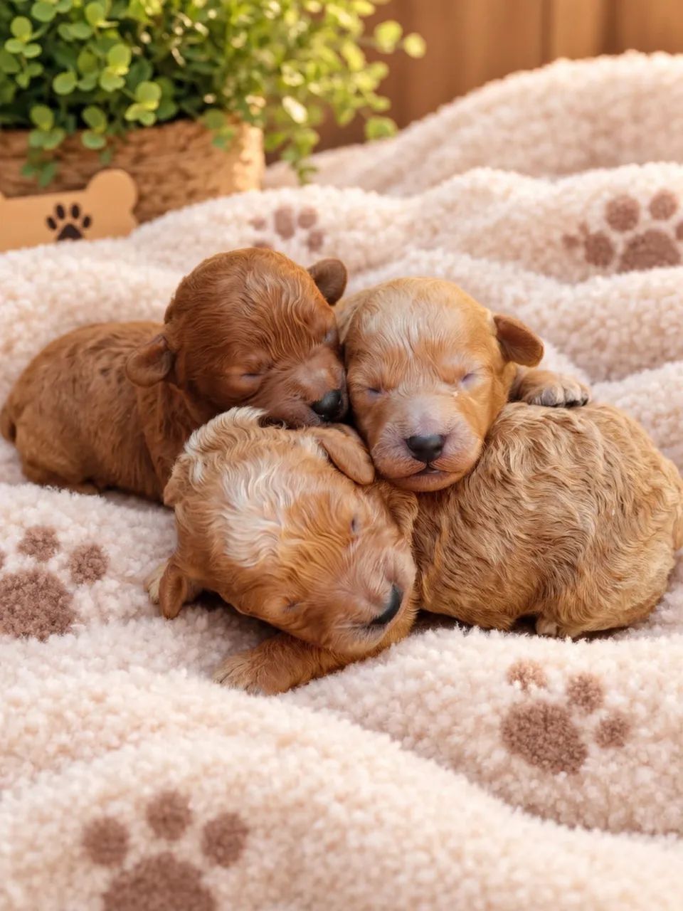 Filhotes de Poodle