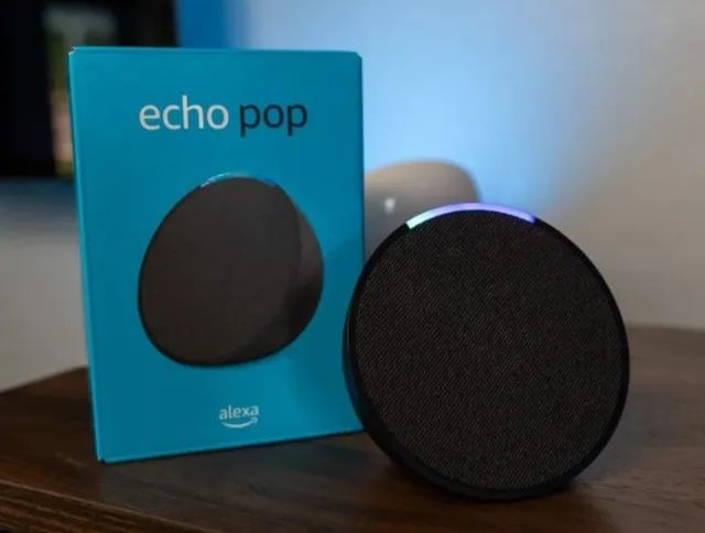 Alexa Echo Pop Amazon Lacrada Original + NF + 1 Ano de Garantia + Entrega Grátis DF