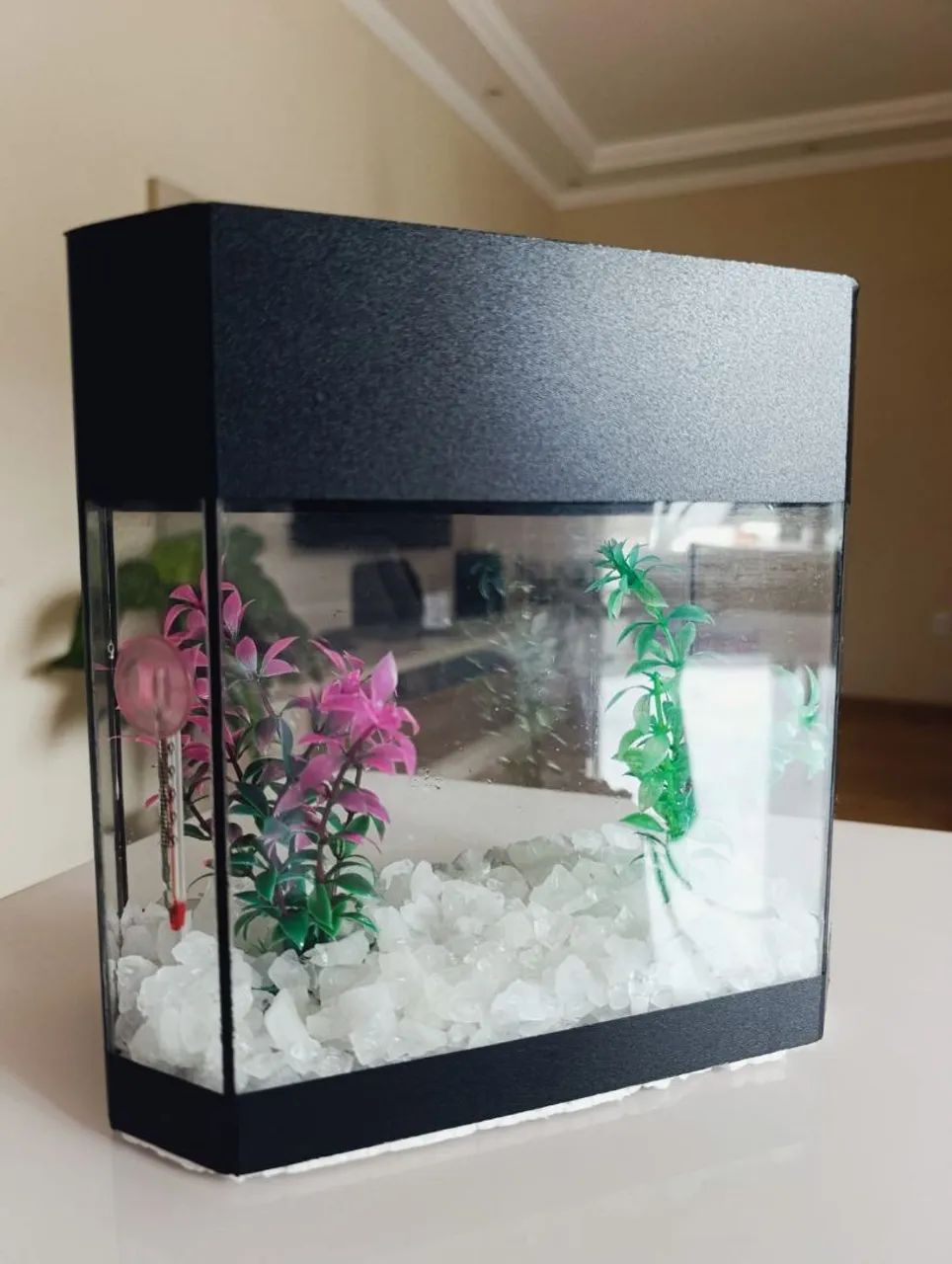 Aquário pequeno completo  - Foto 2