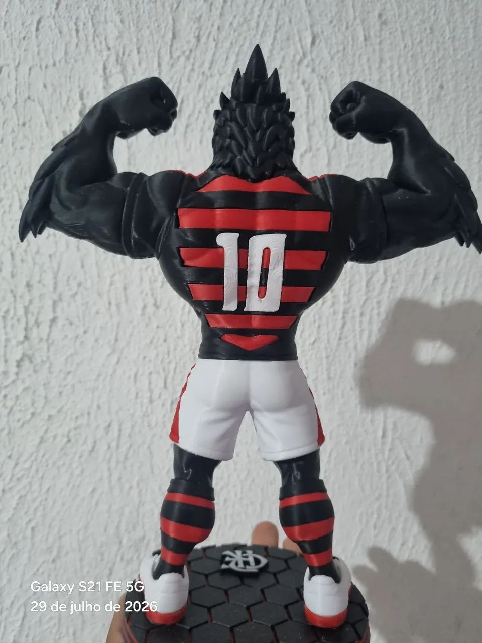 Boneco flamengo 28 cm  - Foto 3