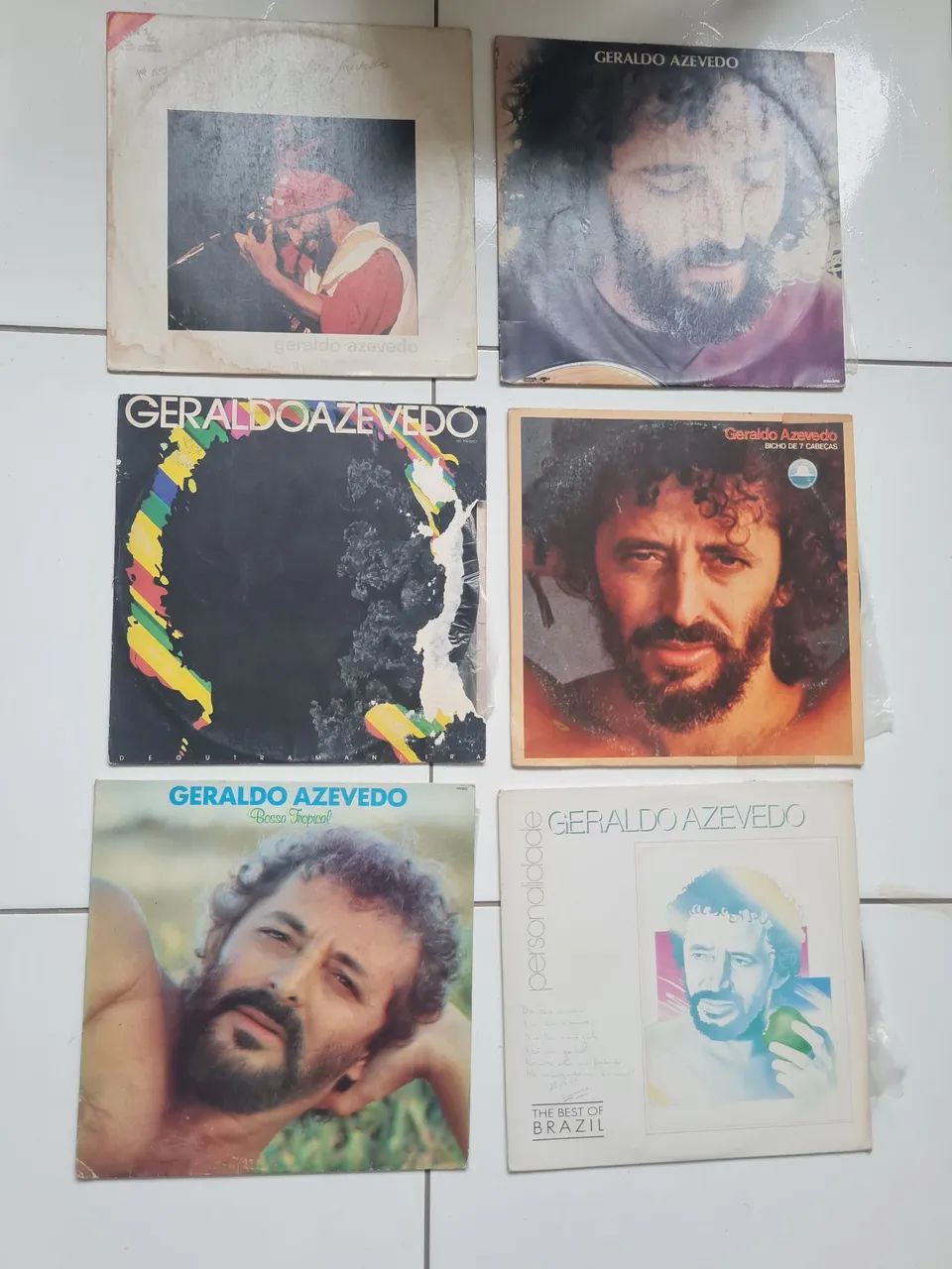 Disco Vinil LP Geraldo Azevedo OBS: ao preço é de CADA LP.