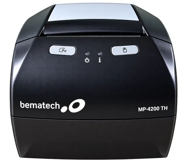 Impressora Térmica Bematech MP-4200 TH USB + Fonte e Cabo - Foto 2