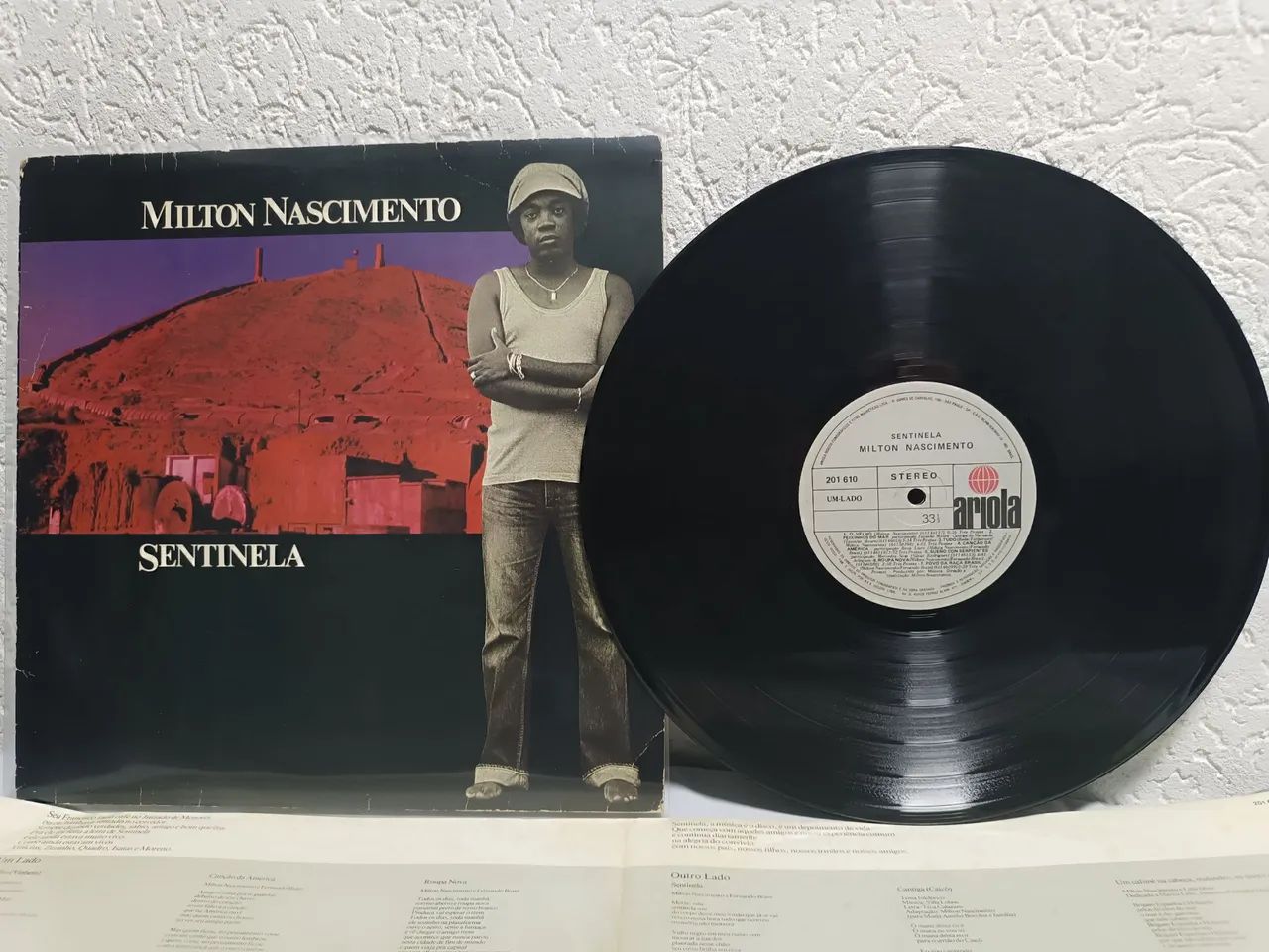 Milton Nascimento sentinela lp - Foto 3