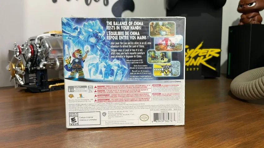 LEGO CHIMA LAVALS JOURNEY 3DS + MINI LEGO EXCLUSIVO LACRADO