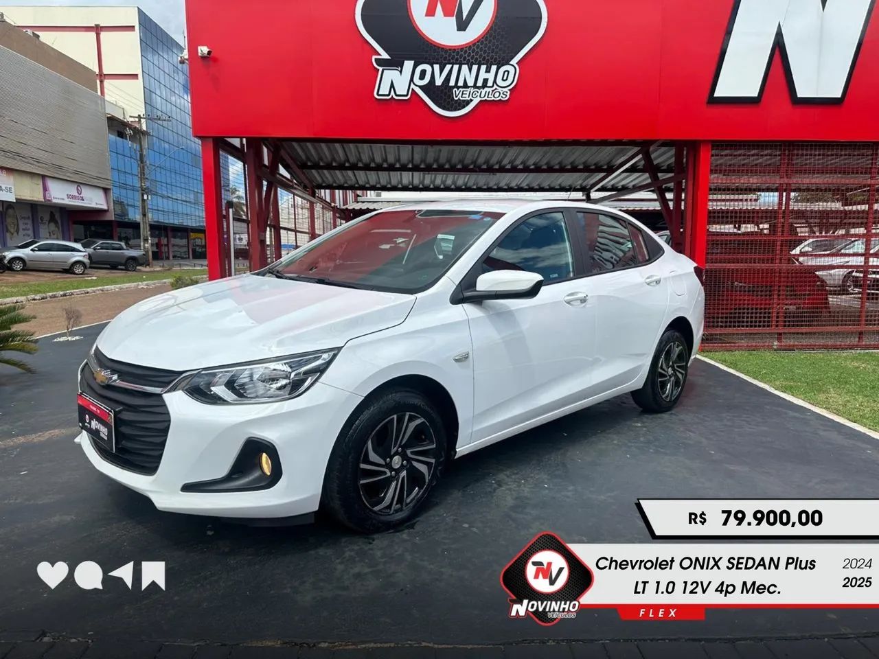 Chevrolet Onix Plus LT 1.0 12V Flex Mec. 4P 2025
