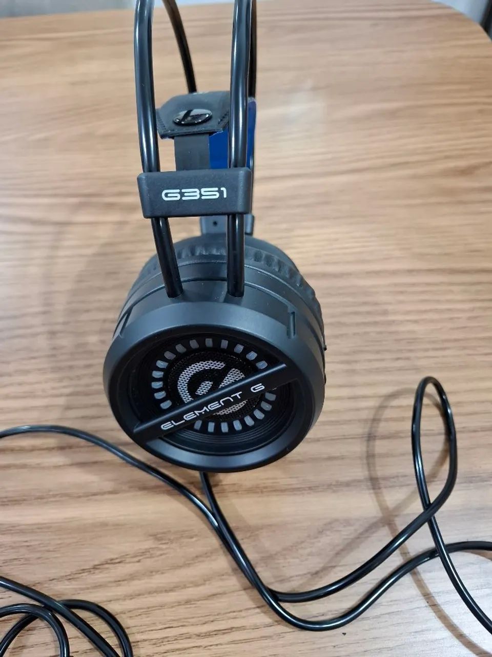Fone de ouvido (Element G G351 USB 7.1 RGB Gaming Headset) - Foto 5