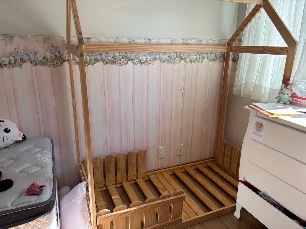 Cama montessori casinha madeira maciça  - Foto 2