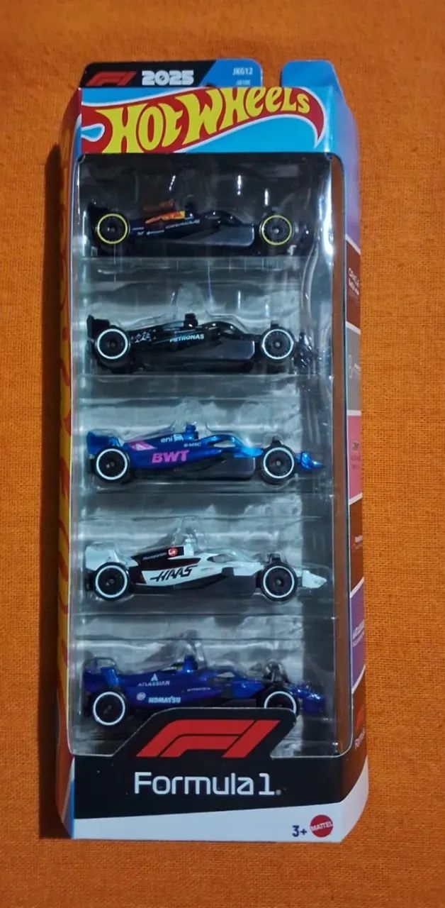 Pack 5 Hot Wheels - Formula 1 (2025) - Foto 2