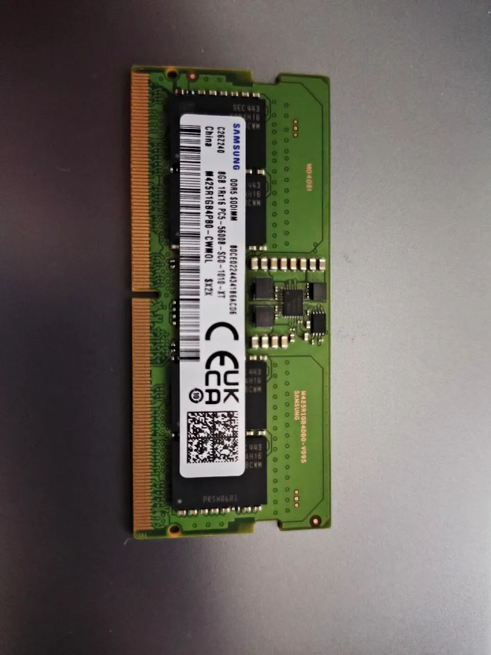 Memória ram DRR5 8gb 5600mhz