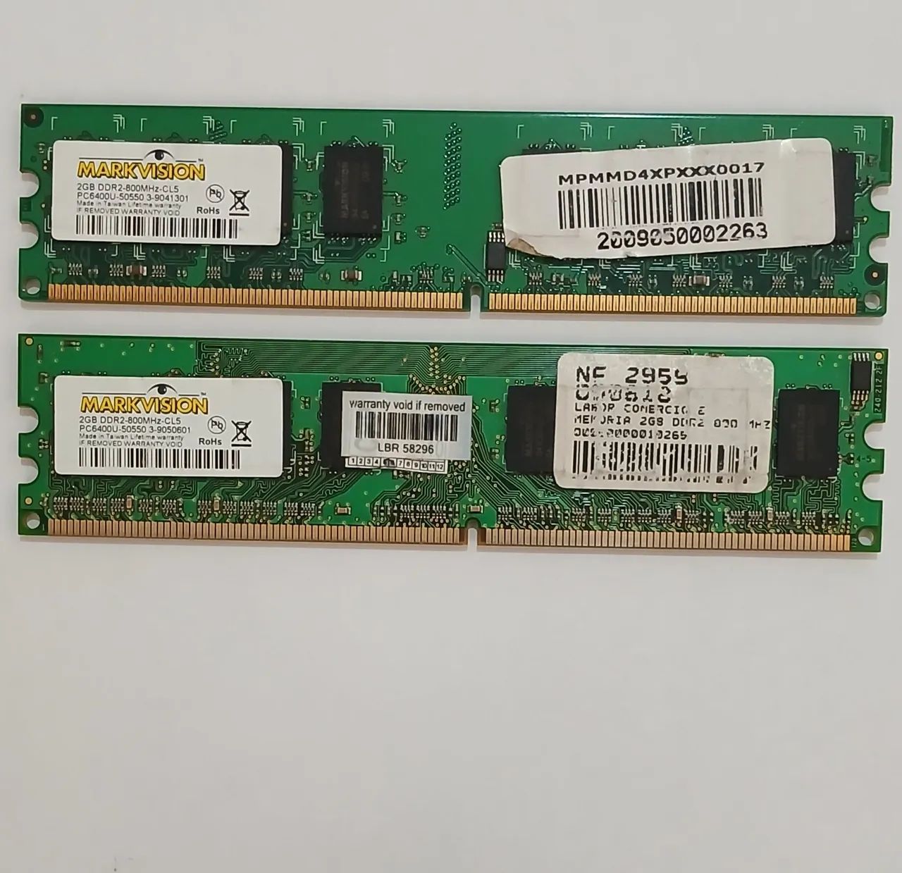 Memória ddr2 800mhz