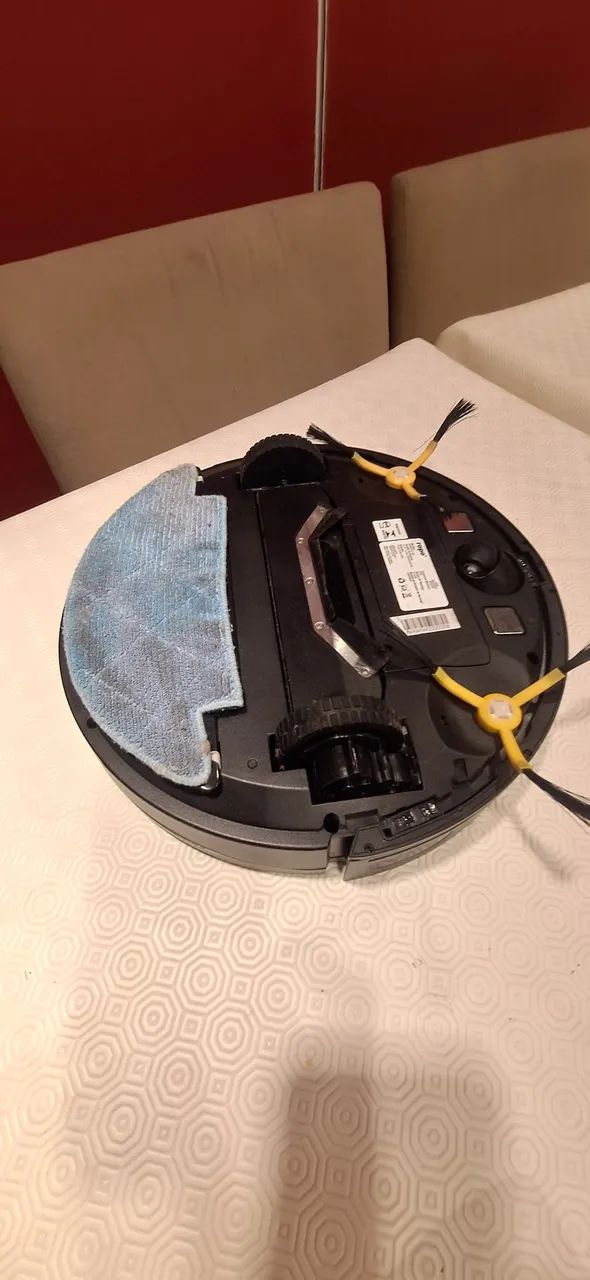 ROBÔ ASPASPIRADOR - MARCA ROPO - CONTROLE REMOTO - TROCAR BATERIA - Foto 4