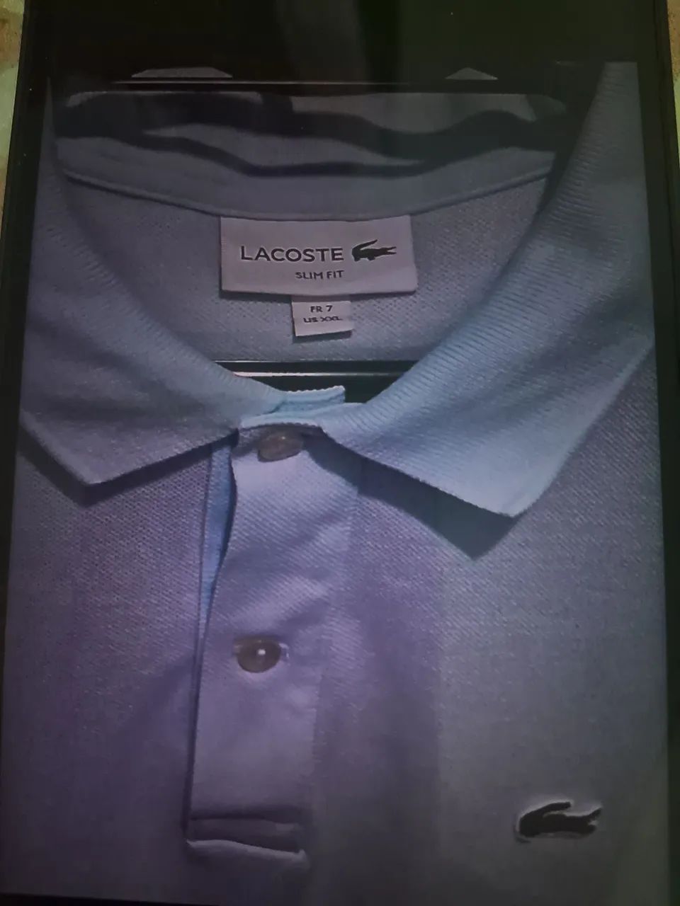 Polo Lacoste azul  - Foto 5