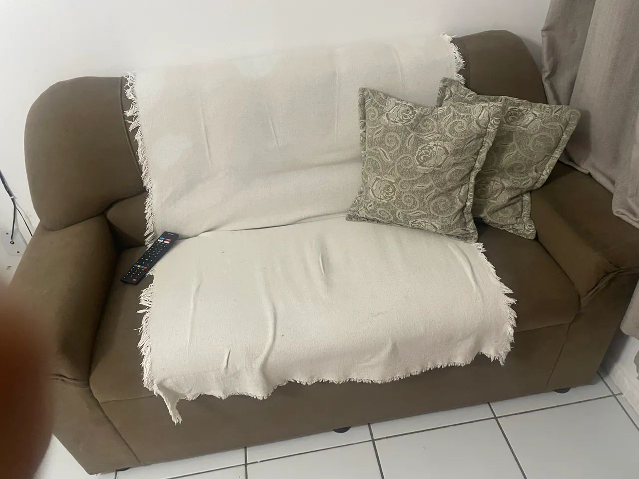 Base, colchão e sofá 