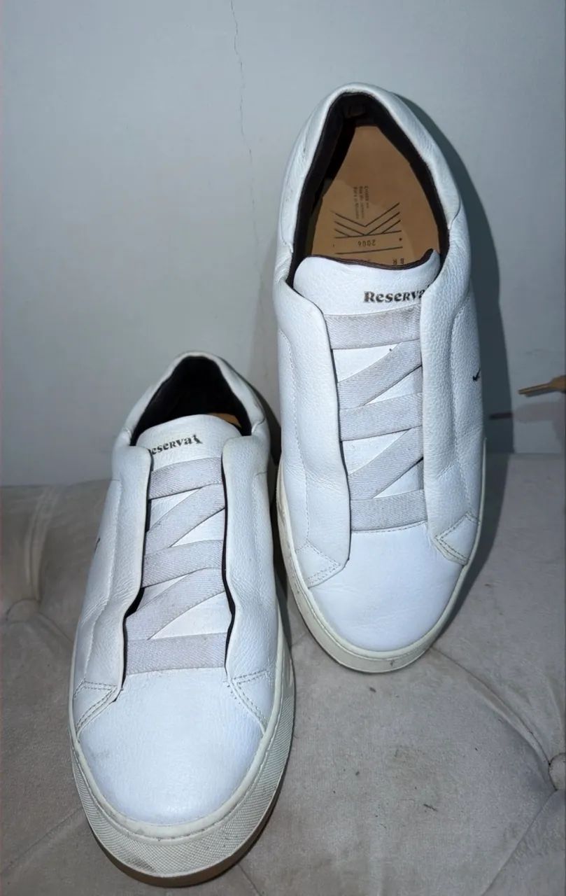 Tênis reserva branco 37 - Foto 2
