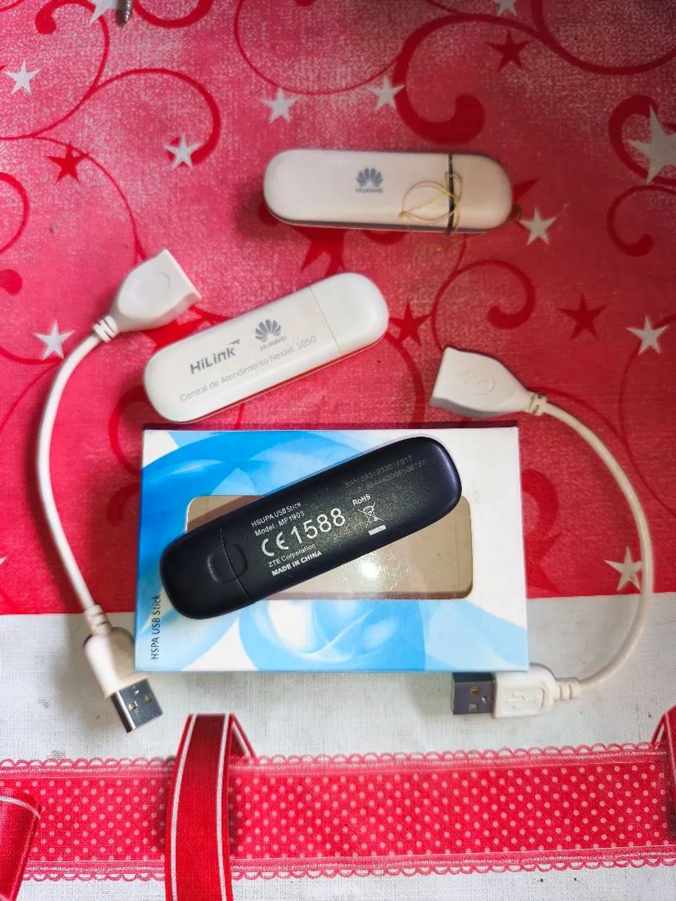 Modem USB com cabo extensor USB  - Foto 3