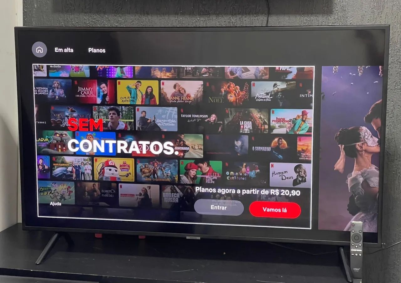 Tv smart Samsung 50 polegadas 4K - Foto 4