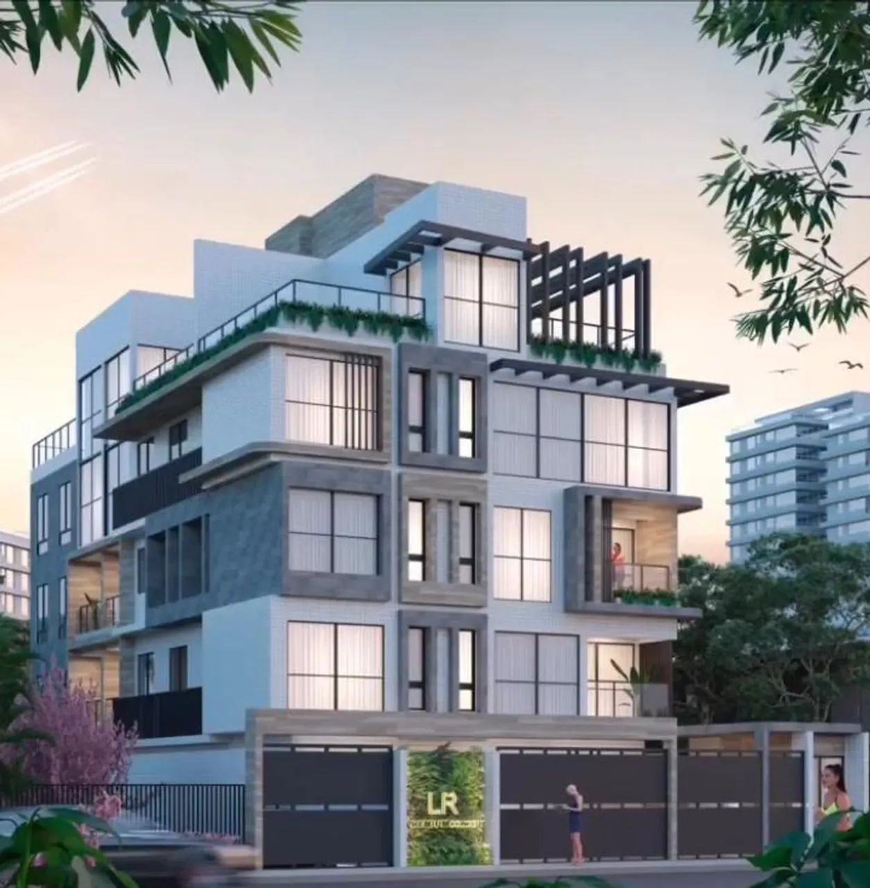 Duplex novo com 120m² nos Bancários, 3 quartos, cobertura com hidromassagem e lazer comple