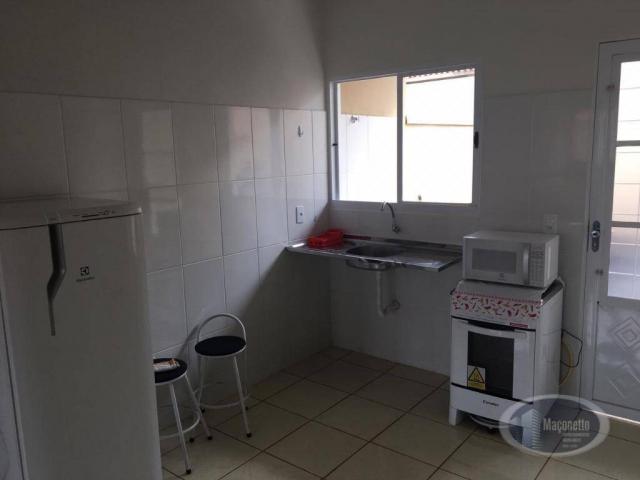 Casa com 2 dormitórios para alugar, 50 m² por r$ 650/mês - jardim maria imaculada i - brod - Foto 6