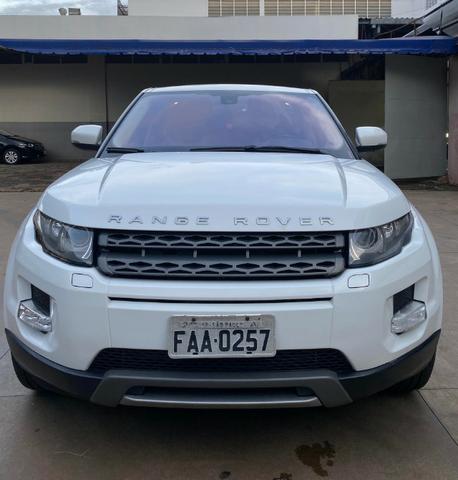 Range Rover Evoque Branca Interior Caramelo