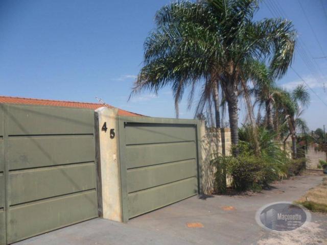 Chácara com 2 dormitórios para alugar, 500 m² por R$ 2.000/mês - Zona Rural - Ribeirão Pre